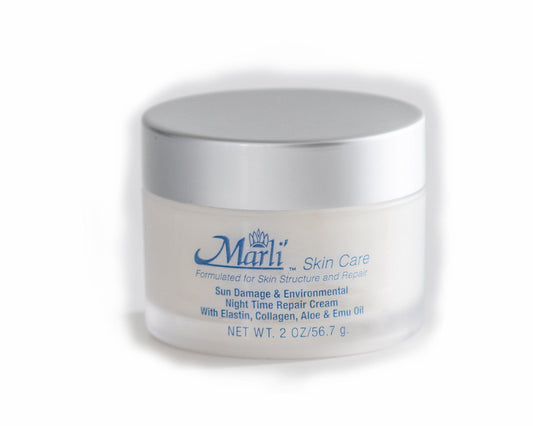 Marli Complete Skin Care Kit with Sun Damage & Environmental Night Time Repair Cream-1
