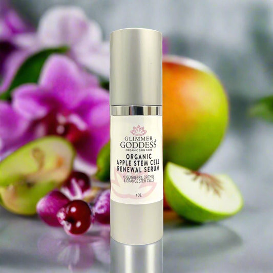 Organic Apple Stem Cell Anti-Aging Serum | Lingonberry, Orchid & Orange Stem Cells for Hydration & Wrinkle Defense-1