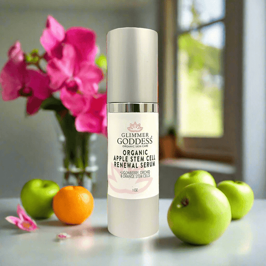 Organic Apple Stem Cell Anti-Aging Serum | Lingonberry, Orchid & Orange Stem Cells for Hydration & Wrinkle Defense-0